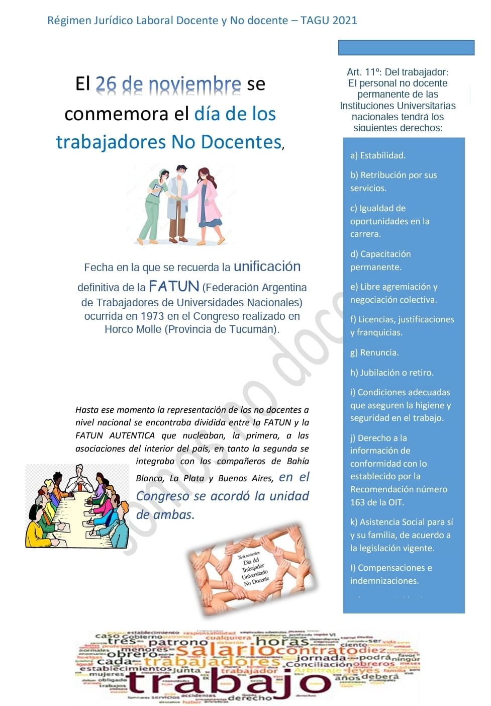 Derechos nodocentes