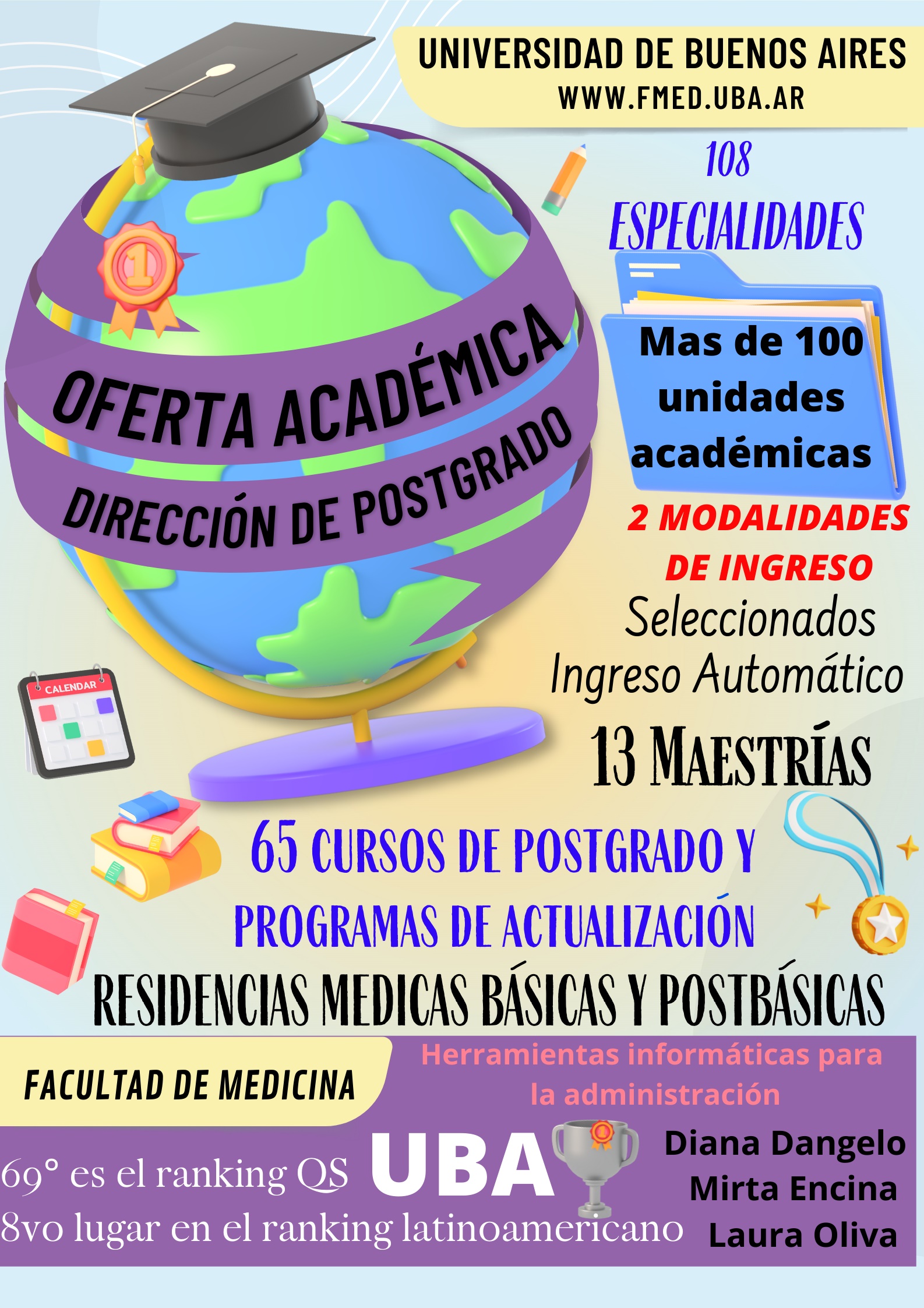 Oferta académica dirección de postgrado 